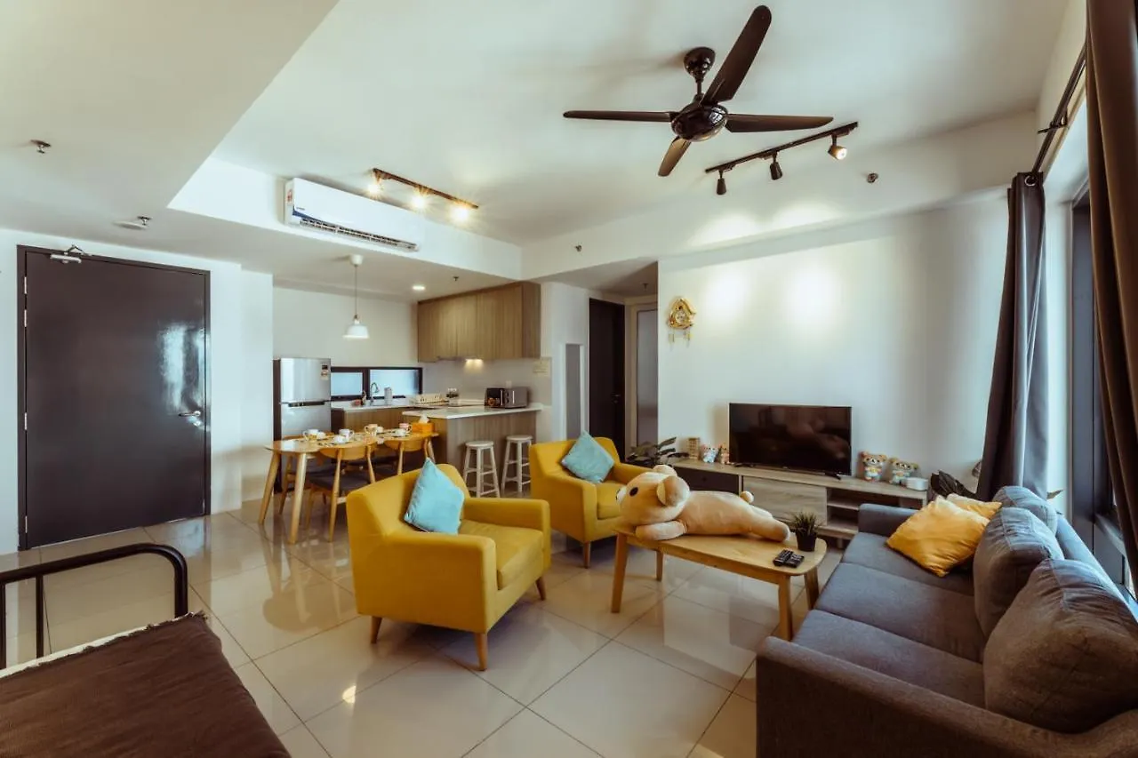 Apartmán Muji X Rilakkuma - Seaview 3Br At 218 Tropicana Near Komtar Food Heaven Heritage With Netflix George Town