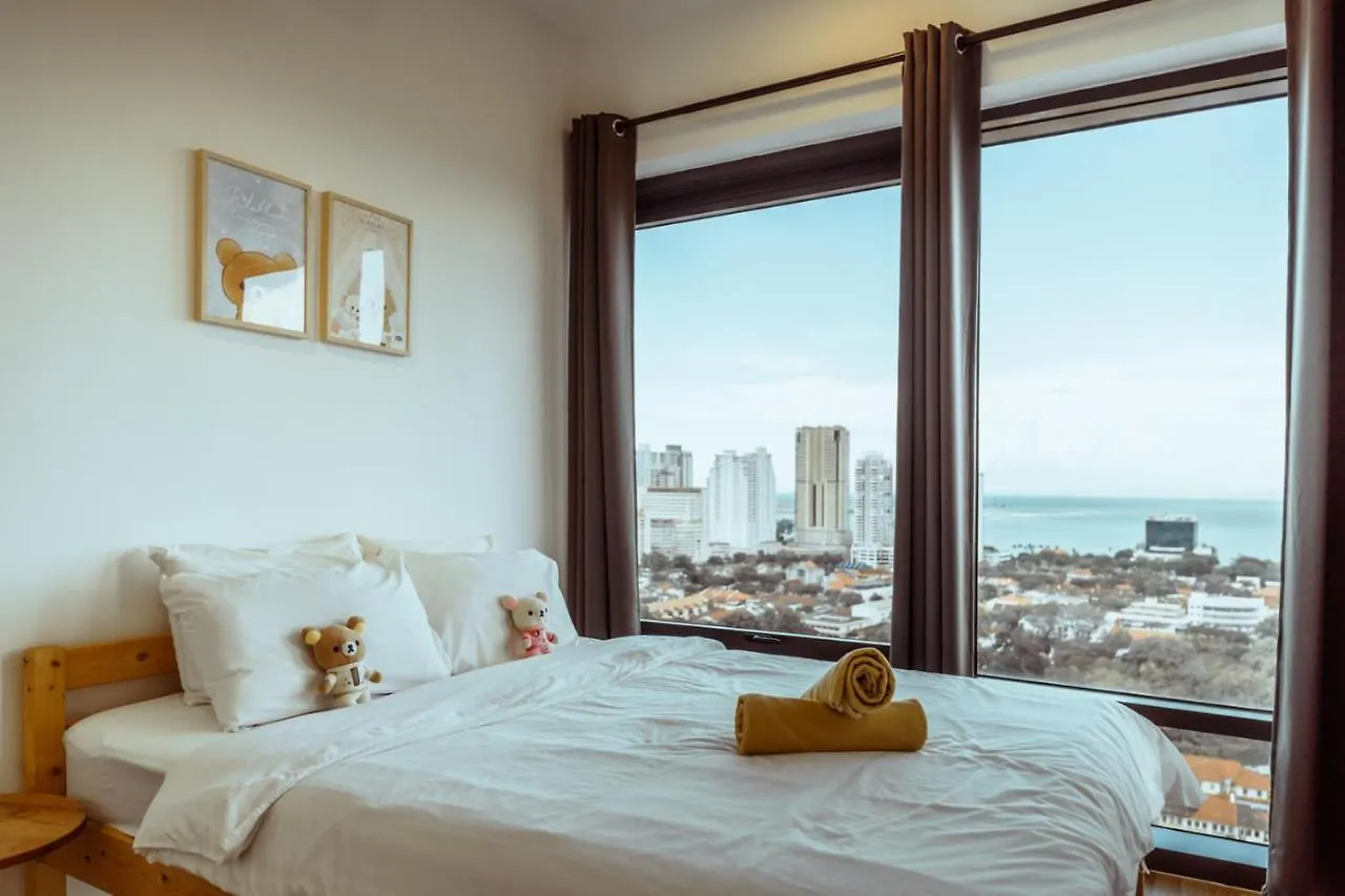 Apartmán Muji X Rilakkuma - Seaview 3Br At 218 Tropicana Near Komtar Food Heaven Heritage With Netflix George Town 0*,